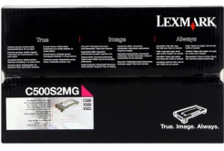 Lexmark C500S2MG purpuriu (magenta) toner original