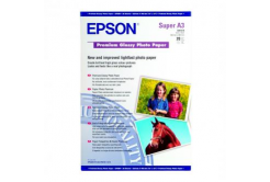Epson Premium Glossy Photo Paper, hartie foto, lucios, alb, Stylus Photo 890, 895, 1270, 2100, A3+, 255 g/m2, 20 buc., C13S041316, i
