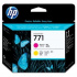 HP CE018A, 771 purpuriu/galben (magenta/yellow) cap de imprimare original
