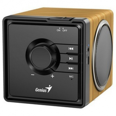 Genius reproduktor SP-916BT, 6W, světlé dřevo, COPILOT