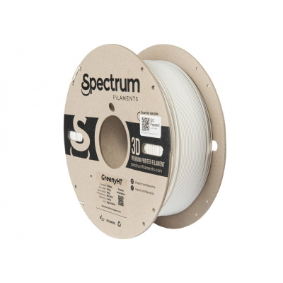 Spectrum 80700 3D filament, greenyHT, 1,75mm, 1000g, Alb (Signal white)