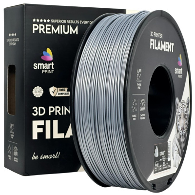 Smart Print FG-S134-E1, 3D filament, ASA, 1,75mm, 1000g, Argintiu (Silver)