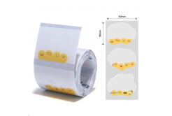 Niimbot etichete T 1EA00704601, 41x31mm 220buc. Emoji pentru B21, B21S, B3, B1S