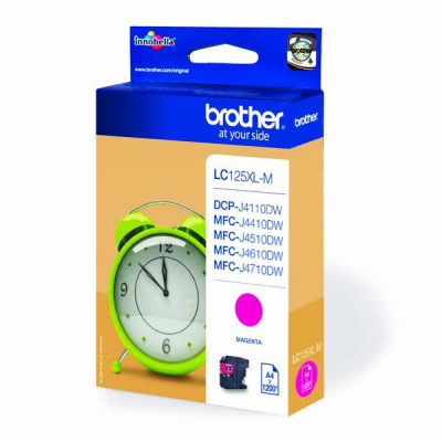 Brother LC-125XLM purpuriu (magenta) cartus original