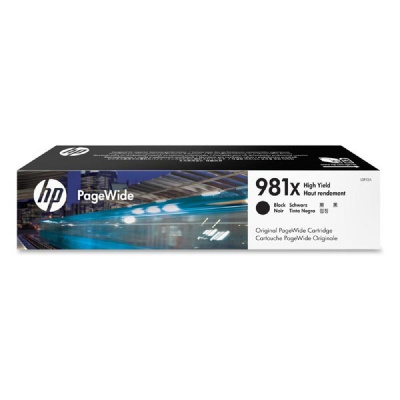 HP 981X L0R12A negru (black) cartus original