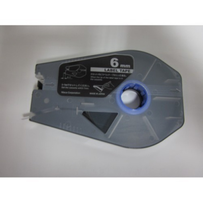 Bandă adezivă compatibilă pentru Canon M-1 Std/M-1 Pro / Partex, 6mm x 30m, casetă, argintiu