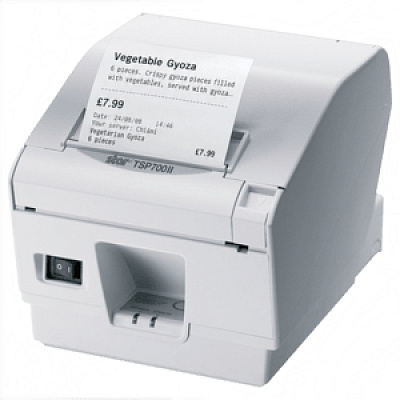 Star TSP743II 99257300 imprimantă fiscală, HI X, 8 puncte/mm (203 dpi), tăietor, USB, gri