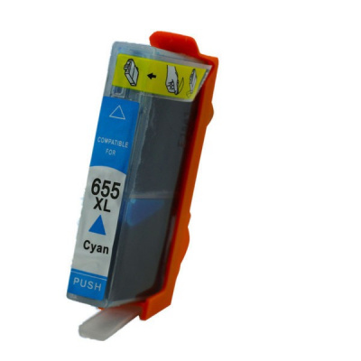 Cartus compatibil cu HP 655XL CZ110A azuriu (cyan) 