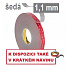 3M VHB™ GPH-110GF Bandă adezivă dublu-față cu lipire foarte puternică, grosime 1,1 mm 25 mm x 33 m