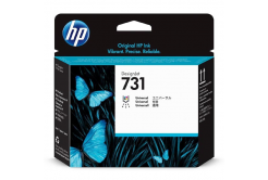 HP original cap de imprimare P2V27A, HP 731, black, 1 buc., HP pro DesignJet T1700, T1700 PostScript, T1700dr, T1