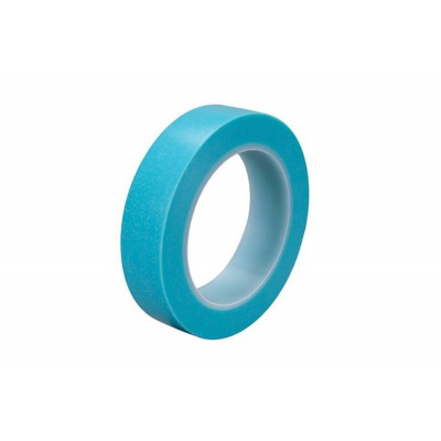 3M 4737T Bandă adezivă PVC pentru temperaturi ridicate, albastru, 50 mm x 33 m