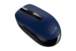Genius Mouse NX-7007 31030026405, 1200DPI, 2.4 [GHz], Optical, 3tl., Fara fir USB, negru-albastru, AA
