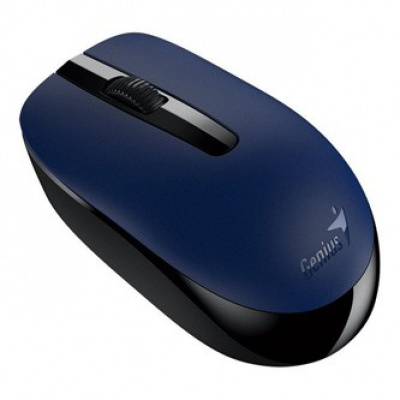 Genius Mouse NX-7007 31030026405, 1200DPI, 2.4 [GHz], Optical, 3tl., Fara fir USB, negru-albastru, AA