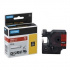 Dymo 1805422, 19mm x 5,5m, text alb / fundal rosu, banda original