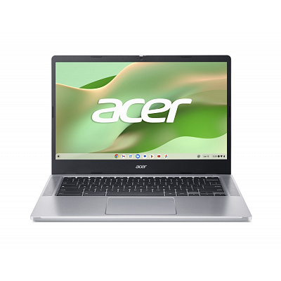 Acer NX.KNBEC.006 Chromebook 314/CB314-4H-C8DV/N100/14"/FHD/4GB/128GB/Intel int/Chrome/Argintiu/2R