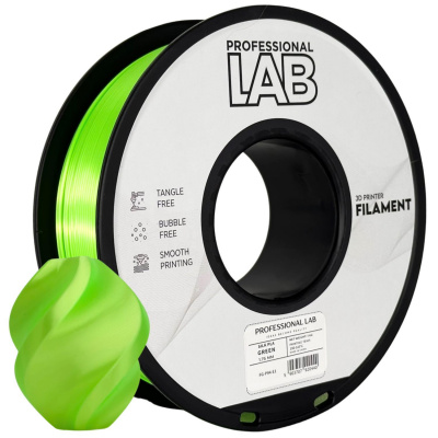 Professional Lab FG-P94-E1, 3D filament, PLA Silk, 1,75mm, 1000g, Verde (Green)