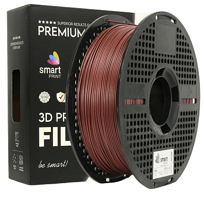 Smart Print FG-S210-E1, filament 3D, PETG + CF, 1,75mm, 1000g, Roșu (Red)
