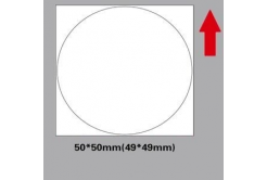 Niimbot etichete R A2A68351901, 50x50mm 150buc. Round pentru B21