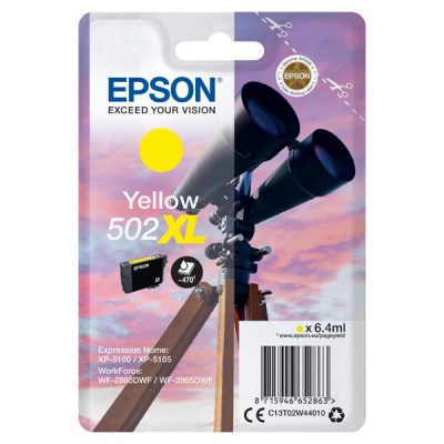 Epson 502XL T02W440 galben (yellow) cartus original