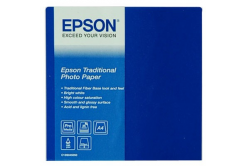 Epson S045050 Traditional Photo Paper, hartie foto, satin, alb, A4, 330 g/m2, 25 buc