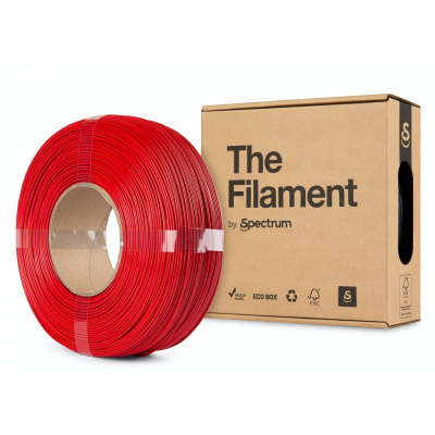 "The Filament" by Spectrum TF-24061, ReFill PETG, 1,75mm, 1000g, Roșu (Technical red)