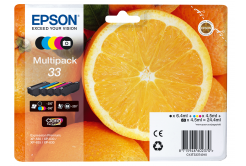 Epson cartus original C13T33374011, T33, CMYK, 6,4/4x4,5ml, Epson Expression Home a Premium XP-530,630,635,830