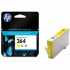 HP cartus original blistr, CB320EE#301, No.364, yellow, 300 pagini, HP Photosmart B8550, C5380, D5460