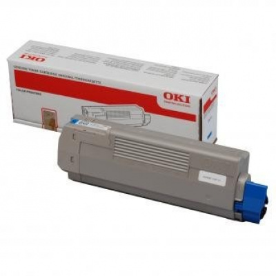 OKI 44315307 azuriu (cyan) toner original