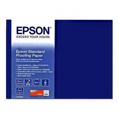 Epson Standard Proofing Paper S045005 C13S045005, 205 g/m2, A3+, 100buc., semi-mat, alb, hârtie fotografică