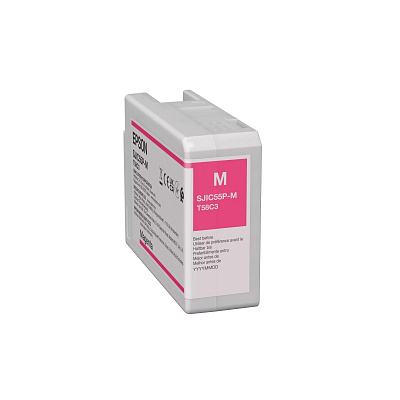Epson SJIC55-M C13T58C340 pentru ColorWorks, magenta, cartuș original