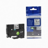 Banda compatibila Brother TZ-221 / TZe-221, 9mm x 8m, text negru / fundal alb