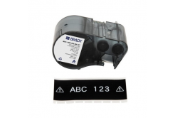 Brady M5C-1500-595-BK-WT / 170947, 38.10 mm x 7.62 m, Vinil, text alb / fundal negru