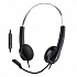 Căști Genius HS-220U AI cu microfon, cu fir, negre, 2.0, over-ear, USB