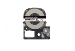 Epson LC-ST24KW, 24mm x 8m, text negru / fundal transparent, banda compatibila