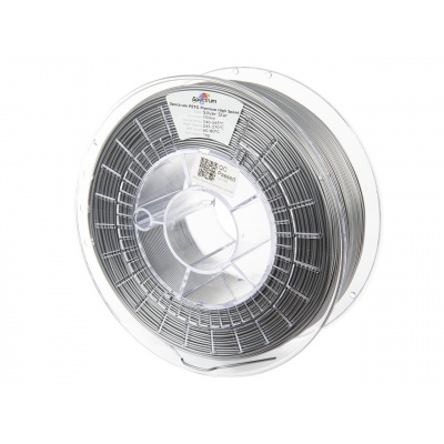 Spectrum 81540 3D filament, PETG Premium High Speed, 1,75mm, 1000g, Argintiu (Silver star)