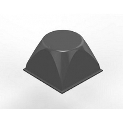 3M Bumpon™ SJ5514 gri, tavă = 4 buc.