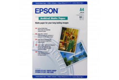 Epson S041342 Archival Mate Paper, alb, 50 buc, imprimarea cu jet de cerneală, A4, 190 g/m2