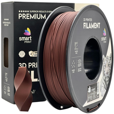 Smart Print FG-S72-E1, 3D filament, PLA, 1,75mm, 1000g, Maro (Chocolate)