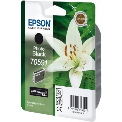 Epson C13T059140 photo negru (photo black) cartus original