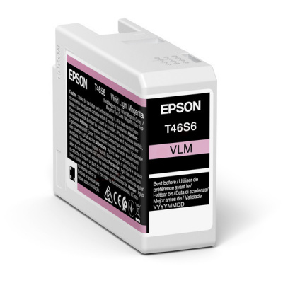 Epson T46S6 C13T46S60N purpuriu deschis (vivid light magenta) cartus original