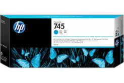 HP 745 F9K03A azuriu (cyan) cartus original