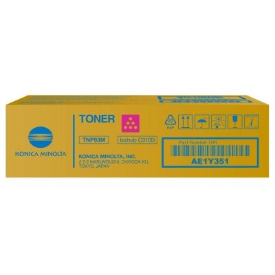 Konica Minolta TNP-93M AE1Y351 purpuriu (magenta) toner original