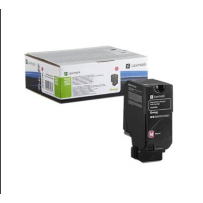 Lexmark 74C20M0 purpuriu (magenta) toner original