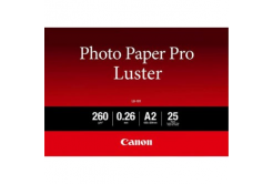 Canon Photo Paper Luster LU-101 6211B026, 16.54x23.39", A2, 25buc., lucios, alb, hârtie fotografică