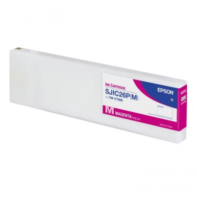 Epson SJIC26P-M C33S020620 pentru ColorWorks, purpuriu (magenta) cartus original