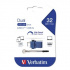 Verbatim 49966 Dual, Unitate flash USB OTG, USB A 3.0 + USB C, 32GB, cu curea, albastru