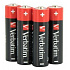 VERBATIM Baterii alcaline AA, 4 PACK, LR6