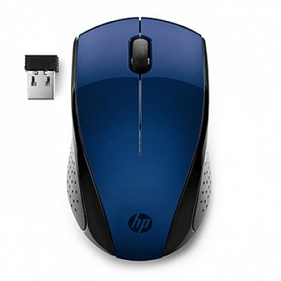 HP 7KX11AA Wireless Mouse 220 Myš bezdrátová, modrá, 1600DPI