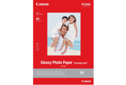 Canon GP-501 Glossy Photo Paper, hartie foto, lucios, alb, 10x15cm, 4x6", 210 g/m2, 5 buc, 0775B076