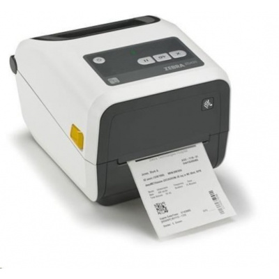 Zebra ZD420 ZD42H42-T0EW02EZ TT Healthcare imprimantă de etichete, 203 dpi, MS, RTC, EPLII, ZPLII, USB, BT, Wi-Fi, white